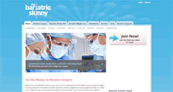 Desktop Screenshot of bariatricskinny.com
